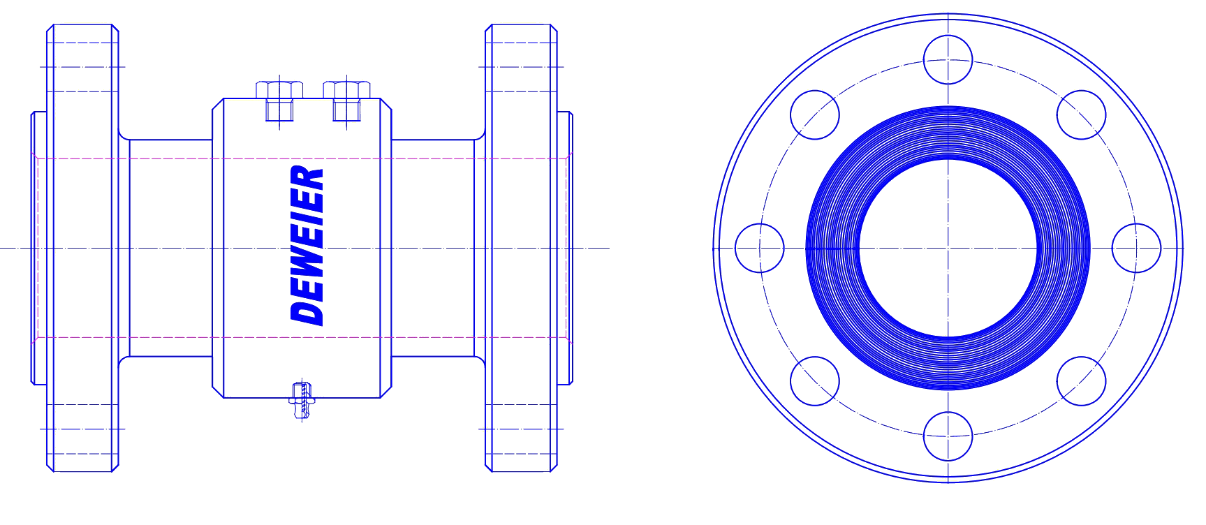 WY01 series flange type