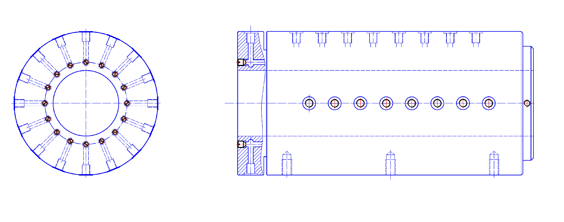 Special central rotary joint for tunnel shield machine